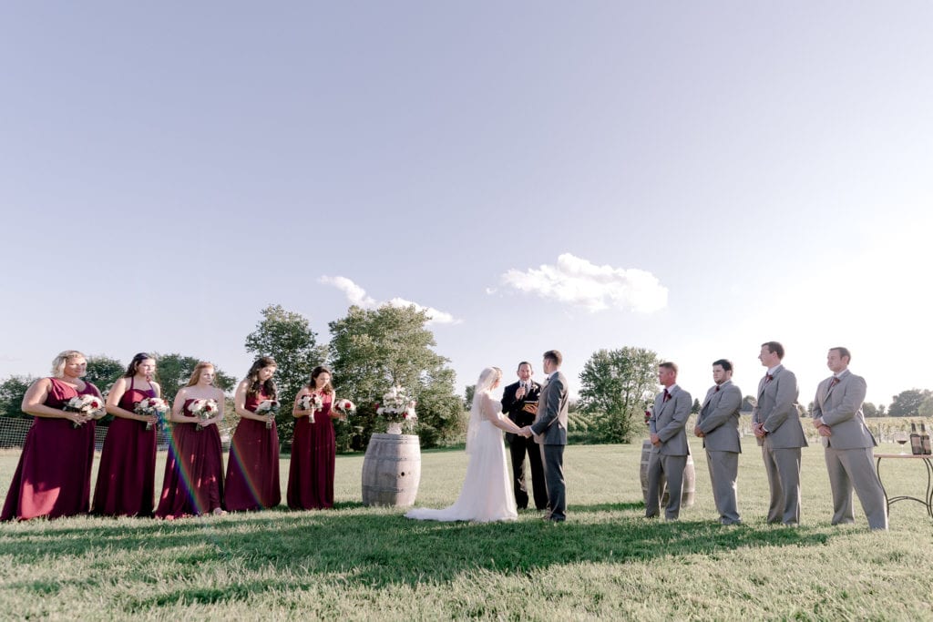 8 Chains Winery - Virginia Vineyard Wedding